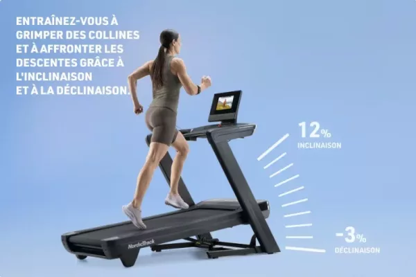 Tapis de course pliant Nouveau Commercial 1250 - NordicTrack – Image 2